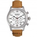 Ceas Giovine MICHELANGELO OGI002/C/L/SS/BN/MR Cronograf