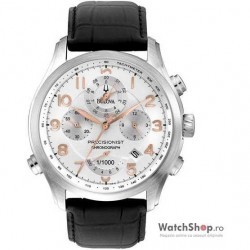 Ceas original Bulova PRECISIONIST 96B182 Wilton Cronograf imagine mica