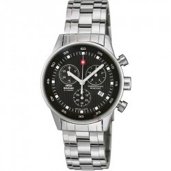 Ceas original Swiss Military by CHRONO 20012ST-1M Cronograf imagine mica