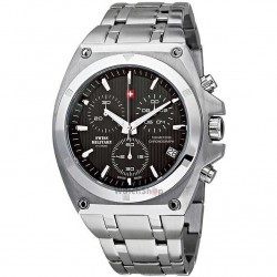 Ceas original Swiss Military by CHRONO 20083ST-1M Cronograf imagine mica