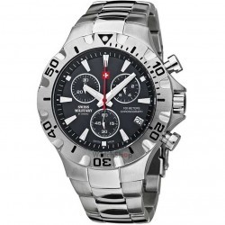 Ceas original Swiss Military by CHRONO 20087ST-1M Cronograf imagine mica