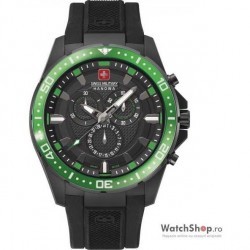 Ceas original Swiss Military by HANOWA 06-4212.27.007.06 Squad Cronograf imagine mica