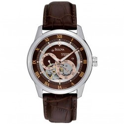 Ceas Bulova Self-Winding Mechanicals Collection 96A120 imagine mica
