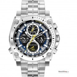 Ceas original Bulova PRECISIONIST 96B175 Champlain Cronograf imagine mica