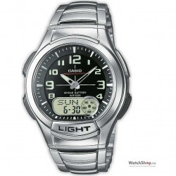 Ceas original Casio SPORT AQ-180WD-1BVES Baterie 10 ani imagine mica