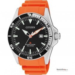 Ceas original Citizen PROMASTER DIVER'S BN0100-18E Eco-Drive imagine mica