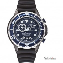 Ceas original Nautica NMX 650 A32600G Tide Chrono imagine mica