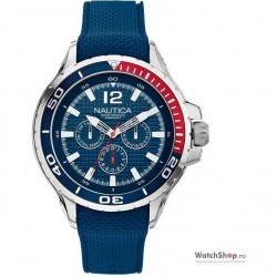 Ceas original Nautica NST 02 MULTI A17613G Multi-function imagine mica
