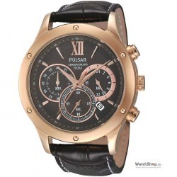 Ceas original Pulsar DRESS MEN PU2058X1 Cronograf imagine mica