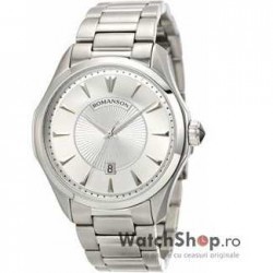 Ceas original Romanson CLASSIC TM0337 MW-WH imagine mica
