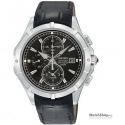 Ceas original Seiko COUTURA SNAE73P2 Cronograf imagine mica