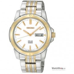 Ceas original Seiko SNE094P1 Solar imagine mica