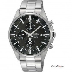 Ceas original Seiko SPORTS SNDC81P1 Cronograf imagine mica