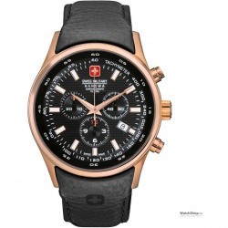 Ceas original Swiss Military by HANOWA 06-4156.09.007 Navalus Cronograf imagine mica
