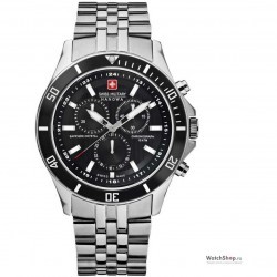 Ceas original Swiss Military by HANOWA 06-5183.04.007 Flagship Chrono imagine mica