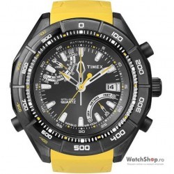 Ceas original Timex EXPEDITION E-ALTIMETER T49796,T2N730 Intelligent Quartz imagine mica