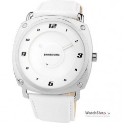 Ceas original Lambretta BRUNORI 2074whi Leather White imagine mica