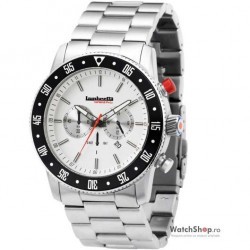 Ceas original Lambretta DE LUXE CHRONO 2161sil Bt Silver imagine mica