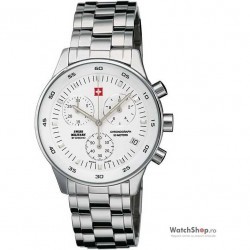 Ceas original Swiss Military by CHRONO 17700ST-2M Cronograf imagine mica