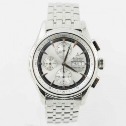 Ceas Atlantic Worldmaster 1888 "Lusso" Chronograph Automatic Limited Edition 52850.41.21SM imagine mica