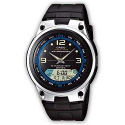 Ceas Casio Analog-Digital AW-82-1AVDF imagine mica