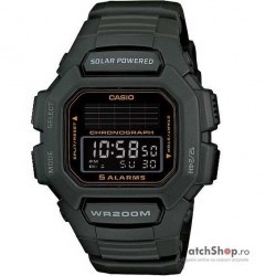 Ceas original Casio SPORT HDD-S100-3AVDF Solar Powered imagine mica