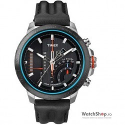 Ceas original Timex INTELLIGENT QUARTZ T2P274 Cronograf Linear imagine mica