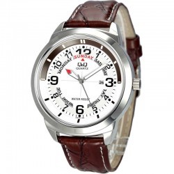 Ceas Q&Q Leather A148J304Y imagine mica