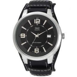 Ceas Q&Q Leather KW98J305Y imagine mica