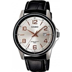 Ceas Casio Leather Band Fashion MTP-1344AL-7A2VDF imagine mica
