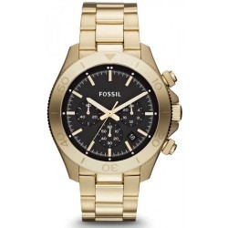 Ceas Fossil Retro Traveler Chronograph Stainless Steel Watch CH2861 imagine mica