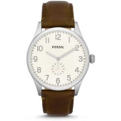 Ceas Fossil The Agent Three-Hand Leather FS4851 imagine mica