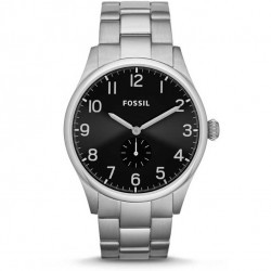 Ceas Fossil The Agent Three-Hand Leather FS4852 imagine mica