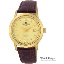 Ceas original Q&Q GRANDEUX X096J110Y Automatic imagine mica