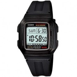 Ceas Casio Digital F-201WA-1ADF imagine mica