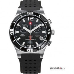 Ceas Swiss Military by CHRONO SM34015.05 Cronograf imagine mica