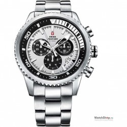 Ceas Swiss Military by CHRONO SM34042.02 Cronograf imagine mica