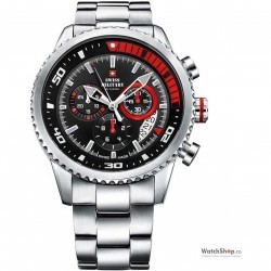 Ceas Swiss Military by CHRONO SM34042.03 Cronograf imagine mica