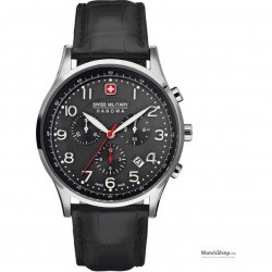 Ceas Swiss Military by HANOWA 06-4187.04.007 Cronograf imagine mica