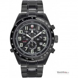 Ceas Swiss Military by HANOWA 06-5199.13.007 Night Rider Alarm imagine mica