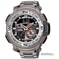 Ceas Casio PRO TREK PRG-280D-7ER Twin Sensor imagine mica