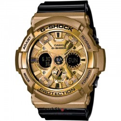 Ceas Casio G-SHOCK GA-200GD-9B2ER imagine mica