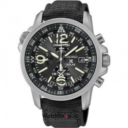Ceas Seiko SOLAR SSC293P2 Cronograf imagine mica