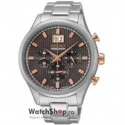 Ceas Seiko SPORTS SPC151P1 Cronograf imagine mica