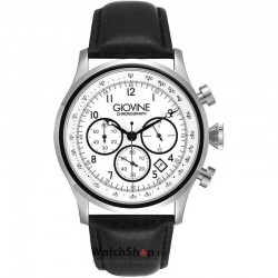 Ceas Giovine CASANOVA OGI004/C/L/SS/BN/NR Cronograf imagine mica