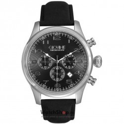 Ceas Giovine MICHELANGELO OGI002/C/L/SS/NR/NR Cronograf imagine mica