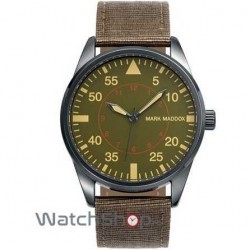 Ceas Mark Maddox AVIATOR LOOK HC0006-64 imagine mica