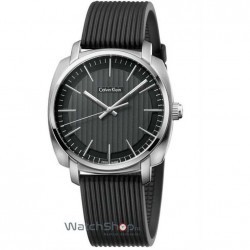 Ceas Calvin Klein HIGHLINE K5M311D1 Black imagine mica